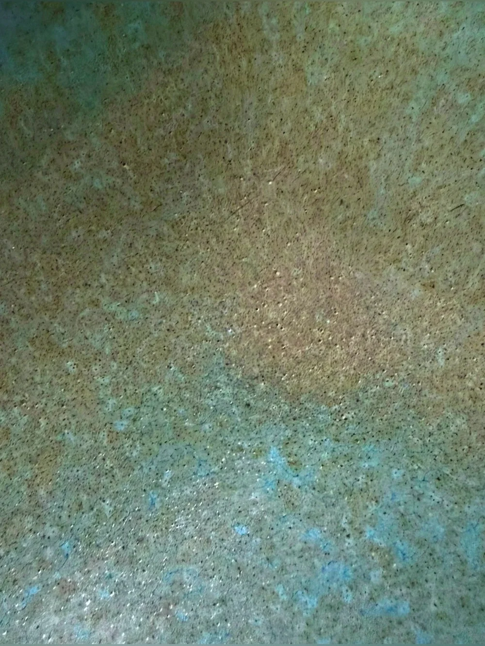 1940’s Signed Glidden Pottery Speckled Matrix Turquoise Glazed Tray Dish